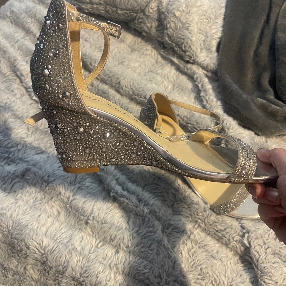 Betsey Johnson studded shoes
